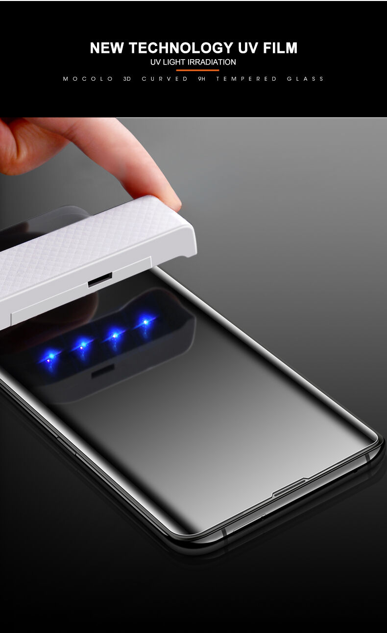 Mocolo Tvrdené sklo 3D pre Samsung Galaxy S10 - číre