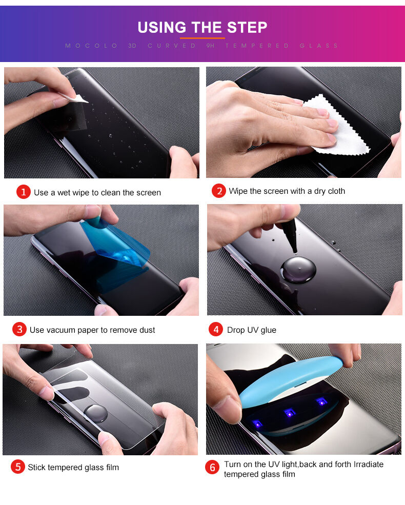 Mocolo Tvrdené sklo 3D pre Samsung Galaxy S10 - číre Mocolo Tvrdené sklo 3D pre Samsung Galaxy S10 - číre