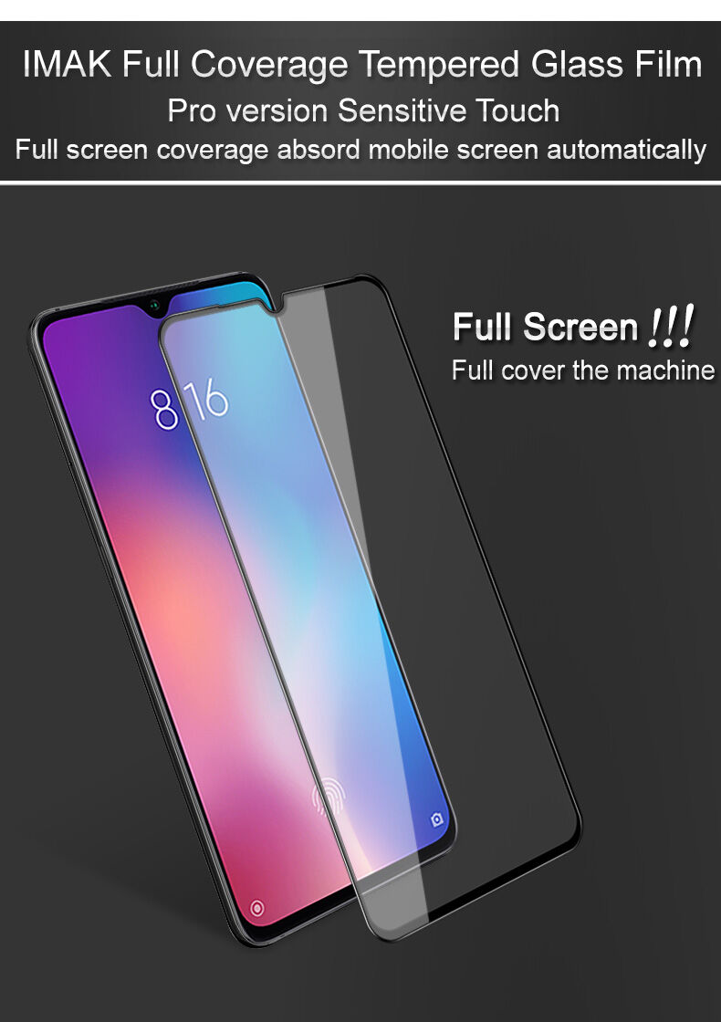 Imak Pro+ Tvrdené sklo 3D pre Xiaomi Mi 9 - čierne