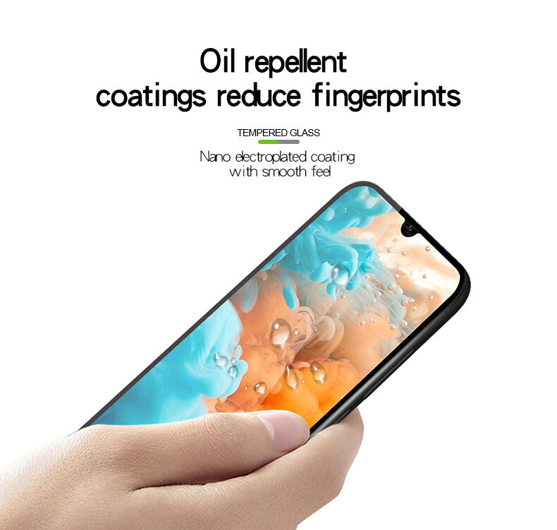 Pinwuyo Tvrdené sklo 2,5D pre Huawei Y6 (2019) - čierne