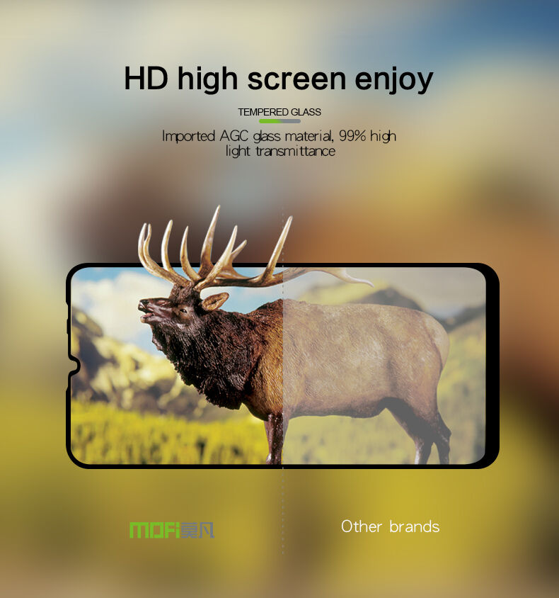 Mofi Tvrdené sklo 2,5D pre Huawei P30 Lite - čierne