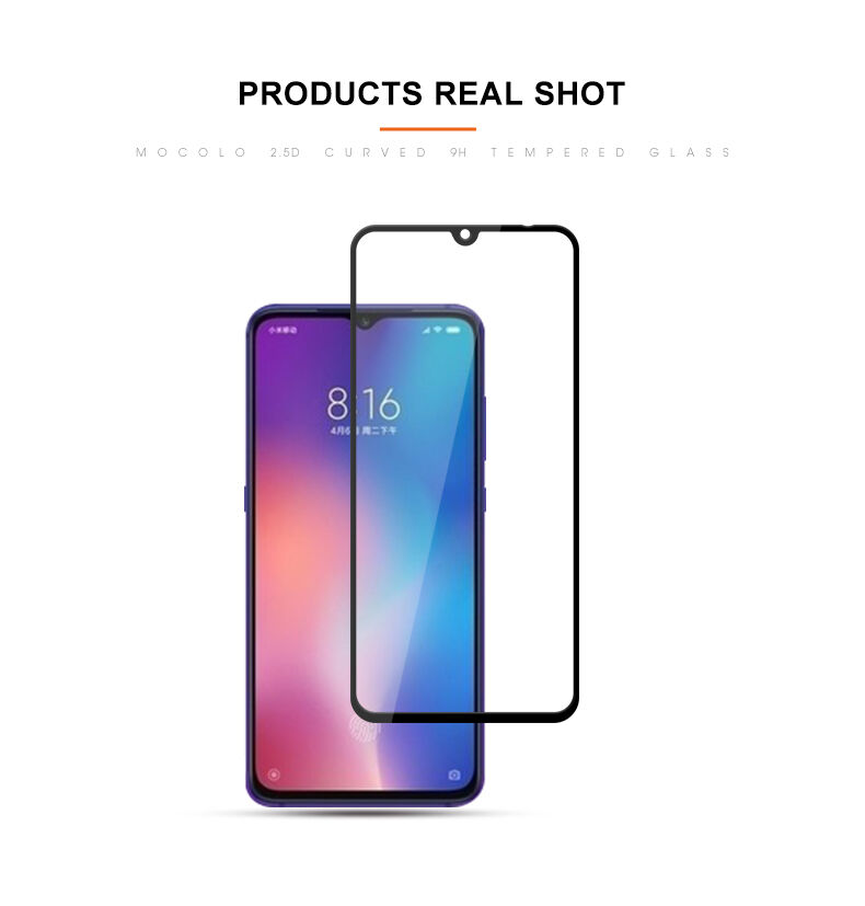Mocolo Tvrdené sklo 3D pre Xiaomi Mi 9 - čierne Mocolo Tvrdené sklo 3D pre Xiaomi Mi 9 - čierne