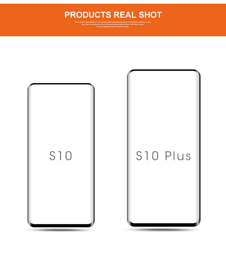 Mocolo Tvrdené sklo 3D pre Samsung Galaxy S10 - čierne Mocolo Tvrdené sklo 3D pre Samsung Galaxy S10 - čierne