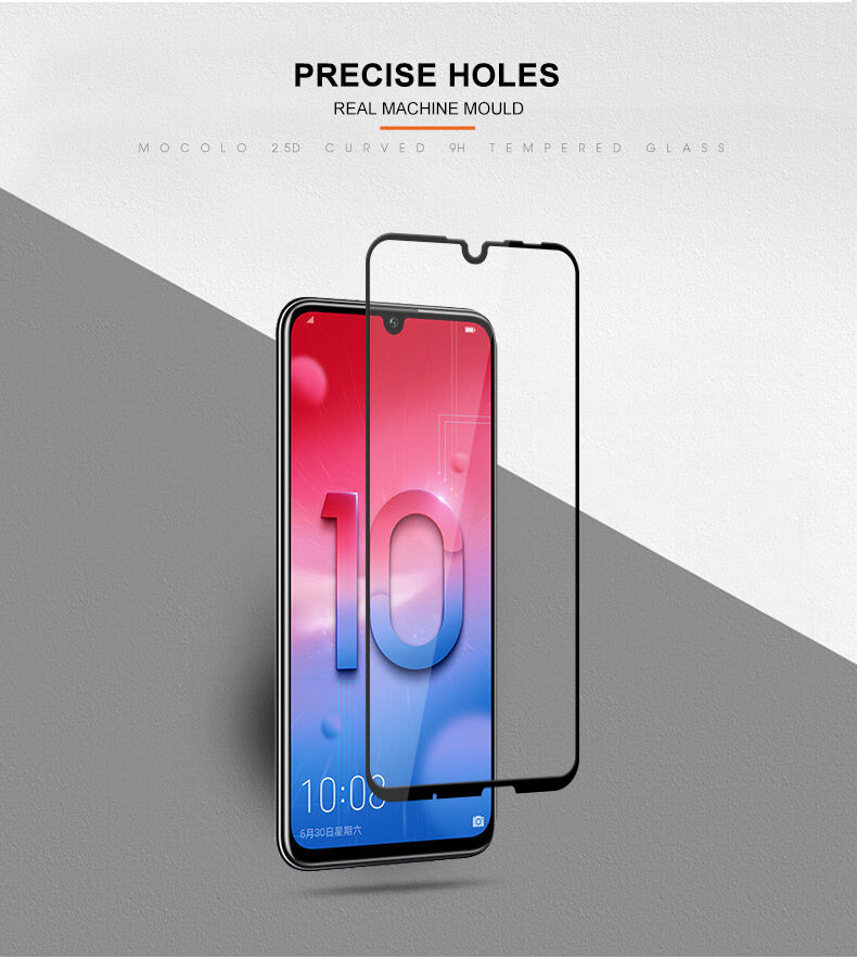 Mocolo Tvrdené sklo 3D pre Honor 10 Lite / Huawei P Smart (2019) - čierne