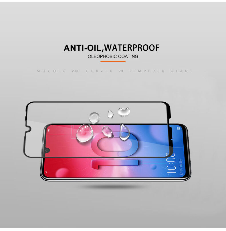 Mocolo Tvrdené sklo 3D pre Honor 10 Lite / Huawei P Smart (2019) - čierne
