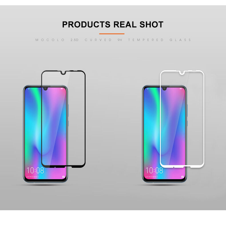 Mocolo Tvrdené sklo 3D pre Honor 10 Lite / Huawei P Smart (2019) - čierne