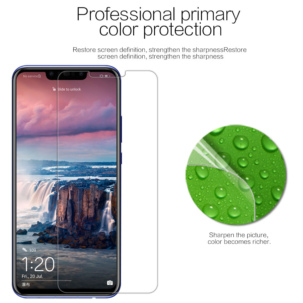 Nillkin ochranná fólia anti-fingerprint pre Huawei Nova 3 - číra