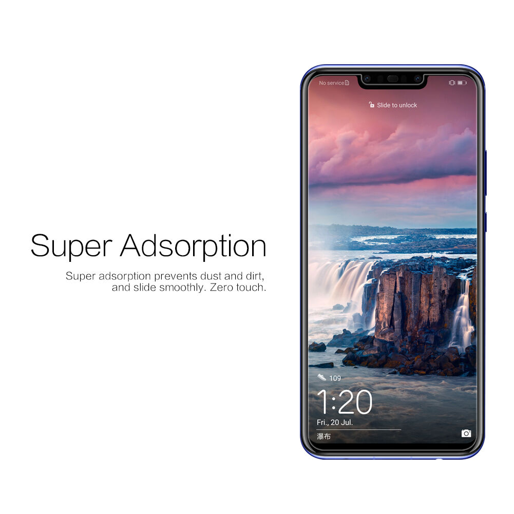 Nillkin ochranná fólia anti-fingerprint pre Huawei Nova 3 - číra