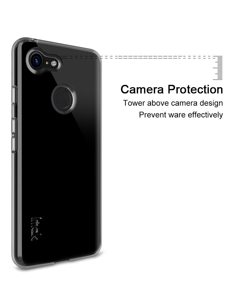 Imak plastový kryt pre Google Pixel 3 - transparentný