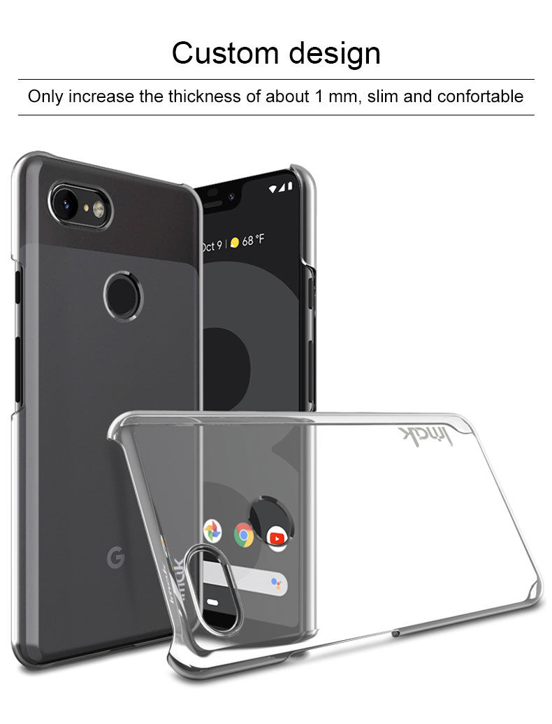 Imak Crystal plastový kryt pre Google Pixel 3 - transparentný
