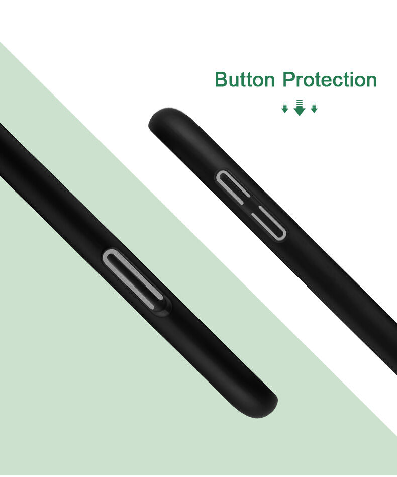 Imak plastový kryt s vetraním pre Google Pixel 2 - čierny
