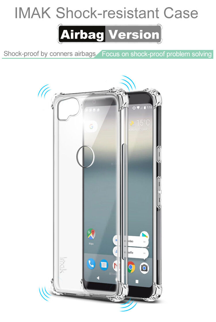 Imak nárazuvzdorný kryt pre Google Pixel 2 - čierny