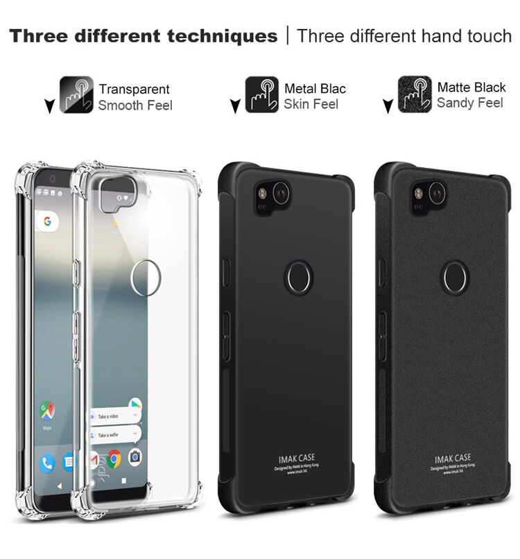 Imak nárazuvzdorný kryt pre Google Pixel 2 - čierny