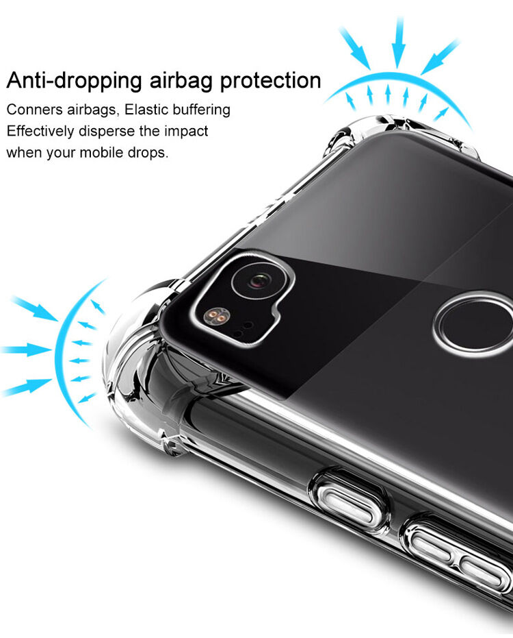 Imak nárazuvzdorný kryt pre Google Pixel 2 - čierny
