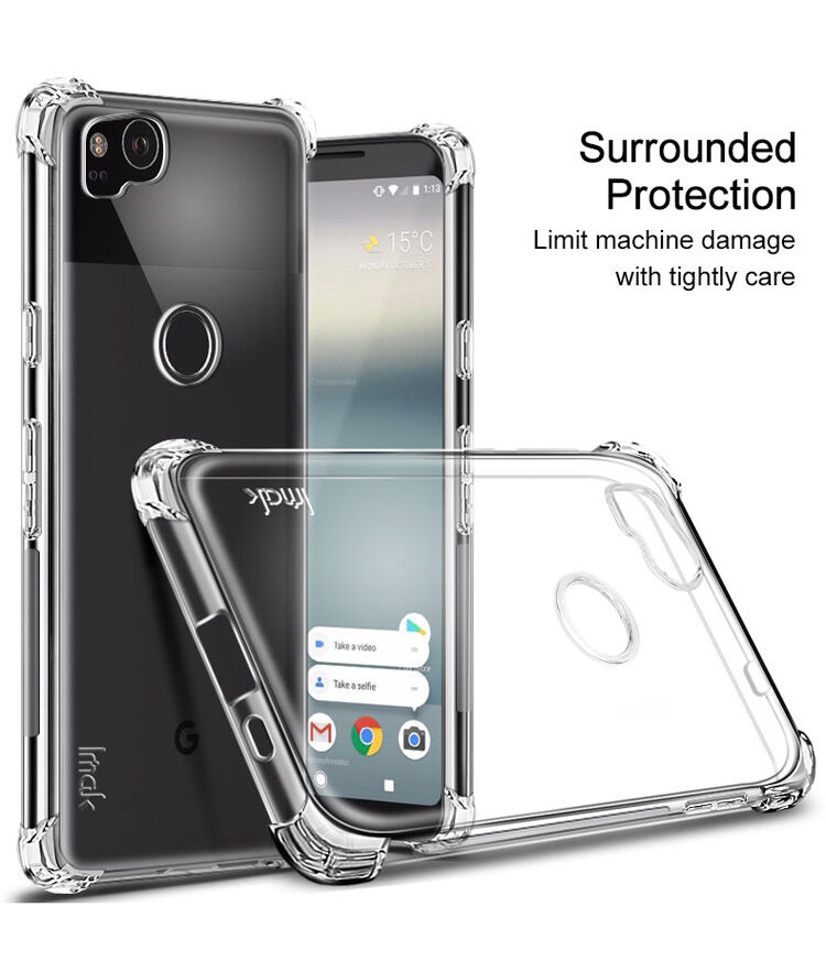 Imak nárazuvzdorný kryt pre Google Pixel 2 - čierny
