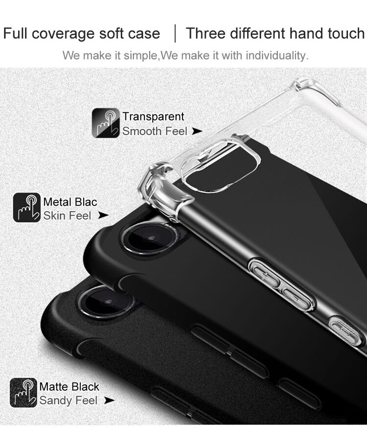 Imak nárazuvzdorný kryt pre Google Pixel 2 - čierny