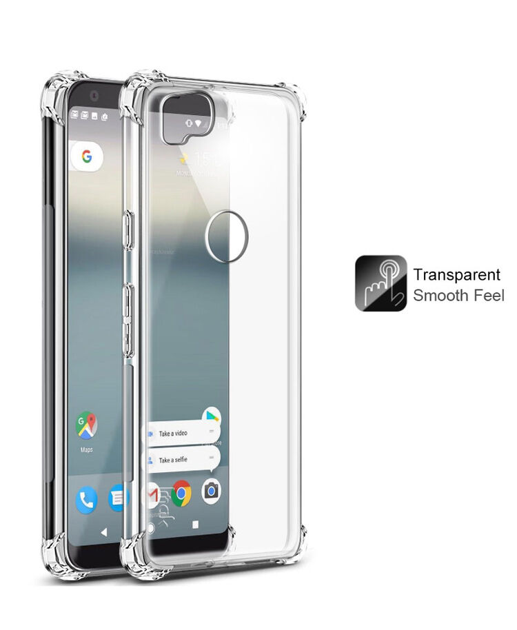Imak nárazuvzdorný kryt pre Google Pixel 2 - čierny