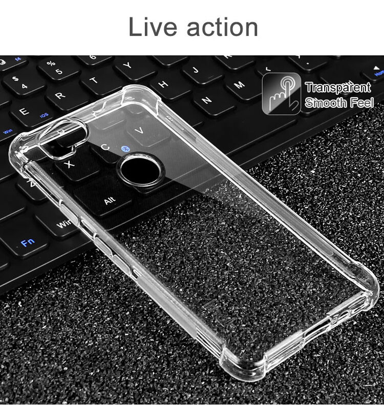 Imak nárazuvzdorný kryt pre Google Pixel 2 - čierny