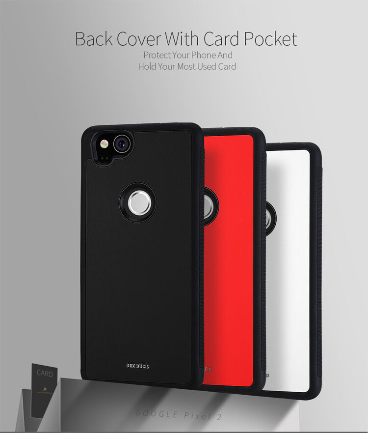 Dux Ducis Pocard kryt pre Google Pixel 2 - čierny