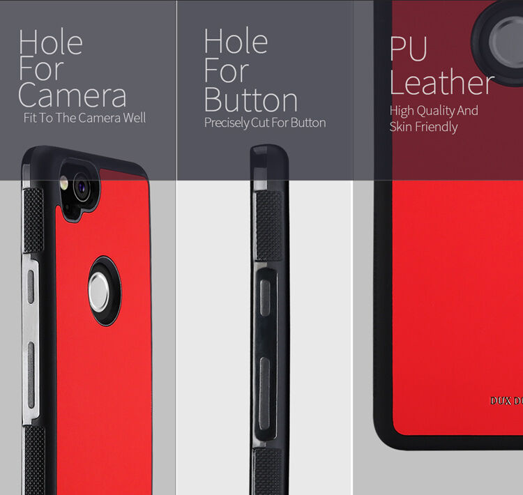 Dux Ducis Pocard kryt pre Google Pixel 2 - čierny
