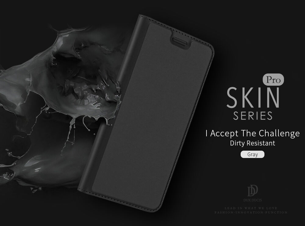 Dux Ducis Skin Pro flipové puzdro pre Google Pixel 2 - ružovo-zlaté