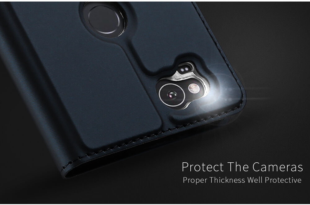 Dux Ducis Skin Pro flipové puzdro pre Google Pixel 2 - ružovo-zlaté