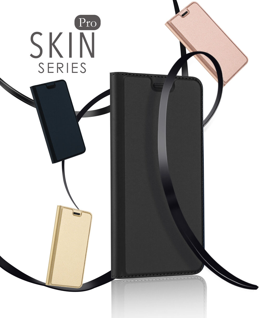 Dux Ducis Skin Pro flipové puzdro pre Google Pixel 2 - ružovo-zlaté