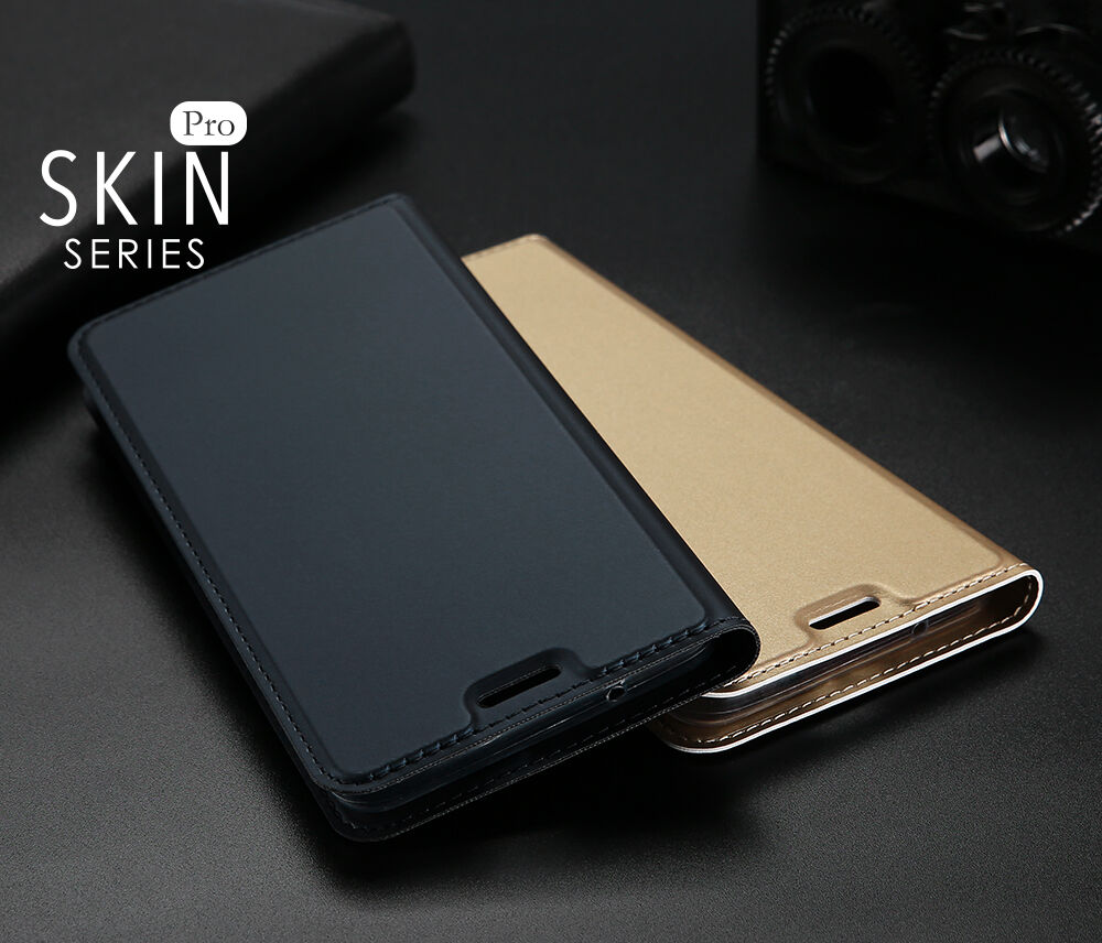 Dux Ducis Skin Pro flipové puzdro pre Google Pixel 2 - ružovo-zlaté