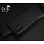 Dux Ducis Skin Pro kožené puzdro pre Xiaomi Mi 9 - tmavomodré