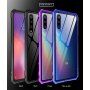Kryt s kovovým rámčekom a tvrdeným sklom pre Xiaomi Mi 9 - čierny