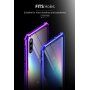 Kryt s kovovým rámčekom a tvrdeným sklom pre Xiaomi Mi 9 - čierny