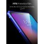 Kryt s kovovým rámčekom a tvrdeným sklom pre Xiaomi Mi 9 - modrý