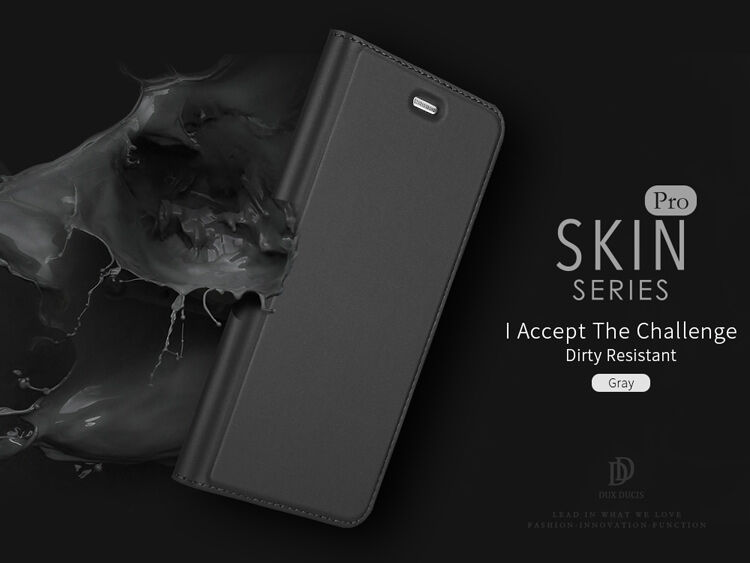 Dux Ducis Skin Pro flipové puzdro pre Huawei P10 Lite - tmavomodré