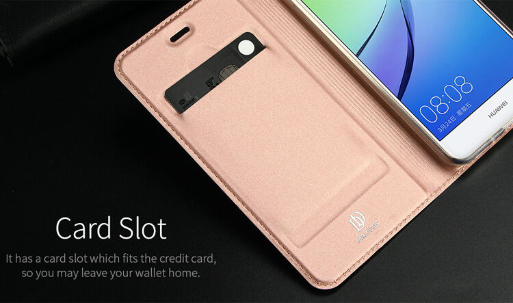 Dux Ducis Skin Pro flipové puzdro pre Huawei P10 Lite - tmavomodré