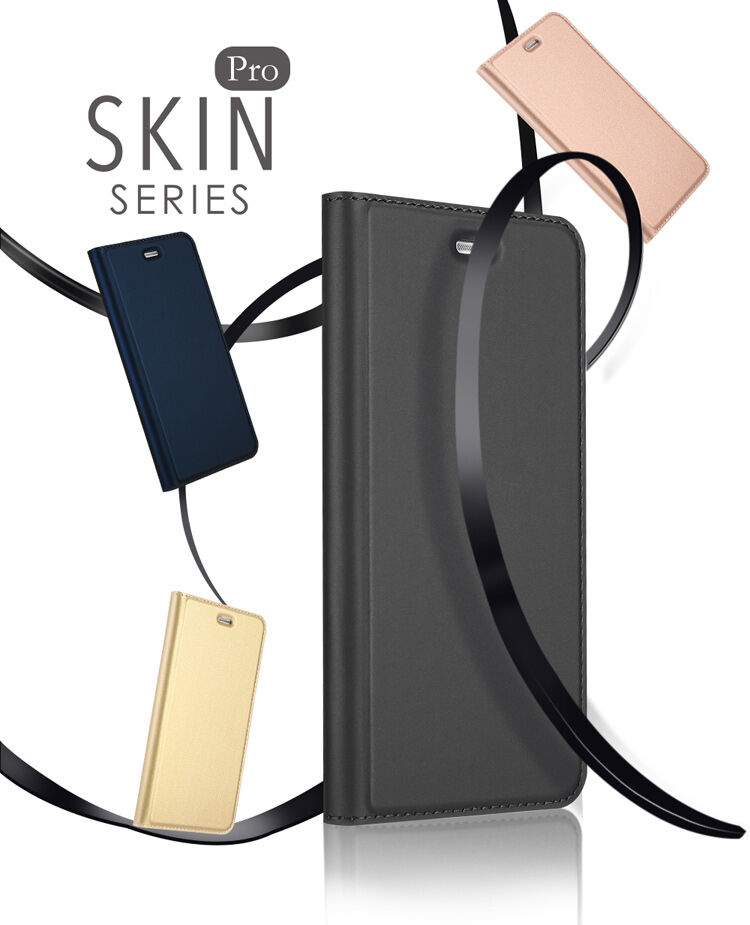Dux Ducis Skin Pro flipové puzdro pre Huawei P10 Lite - tmavomodré