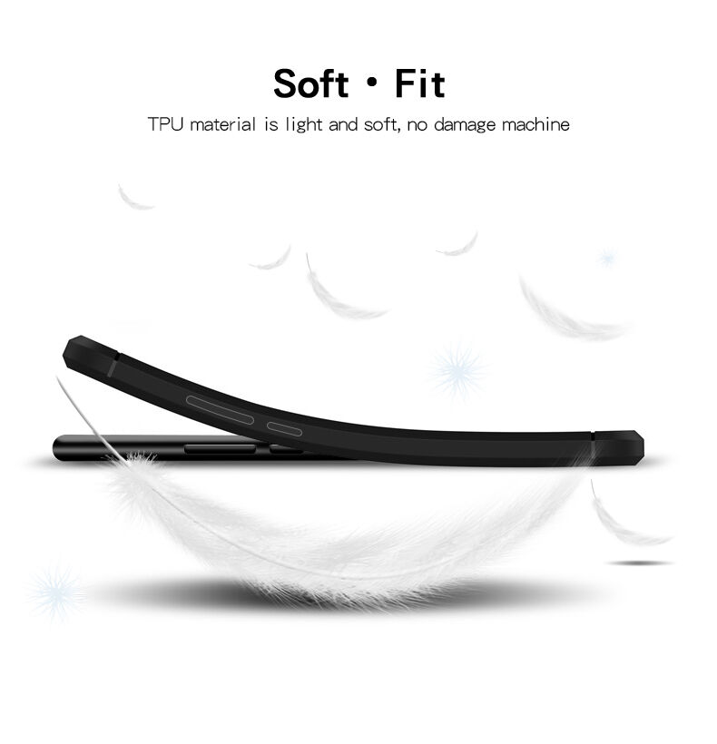 Mofi kryt s brúsenou textúrou pre Huawei P30 Lite - čierny