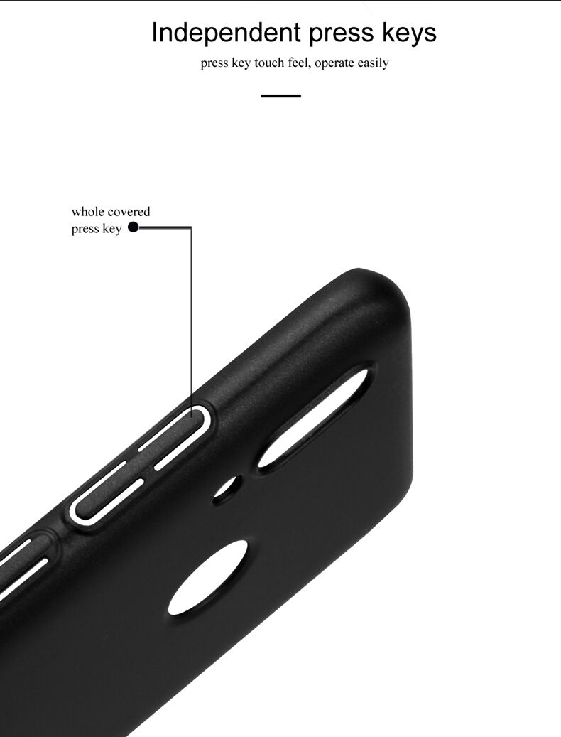 Lenuo Leshield plastový kryt pre Honor 10 Lite / Huawei P Smart (2019) - čierny