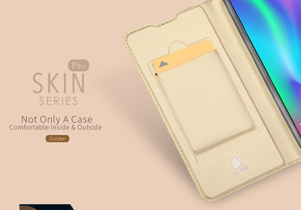 Dux Ducis Skin Pro flipové puzdro pre Honor 10 Lite - tmavomodré
