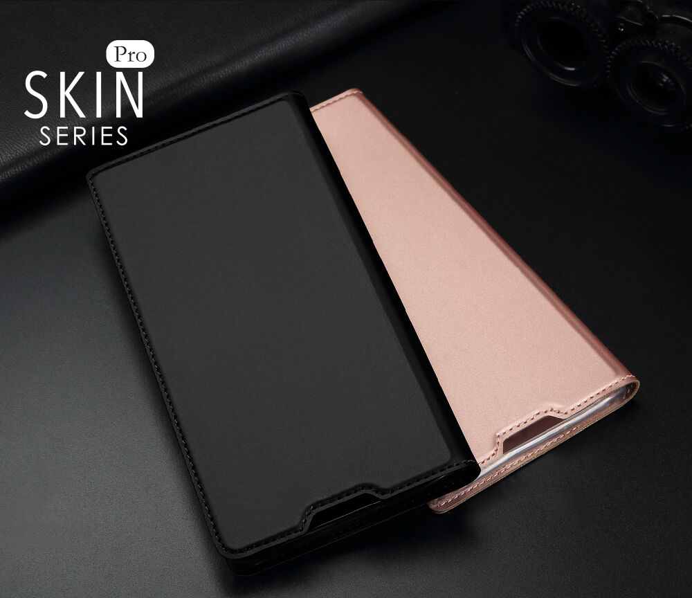 Dux Ducis Skin Pro flipové puzdro pre Honor 10 Lite - tmavomodré