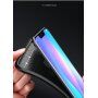 Plastový kryt s textúrou karbónu pre Huawei Nova 3i - čierny