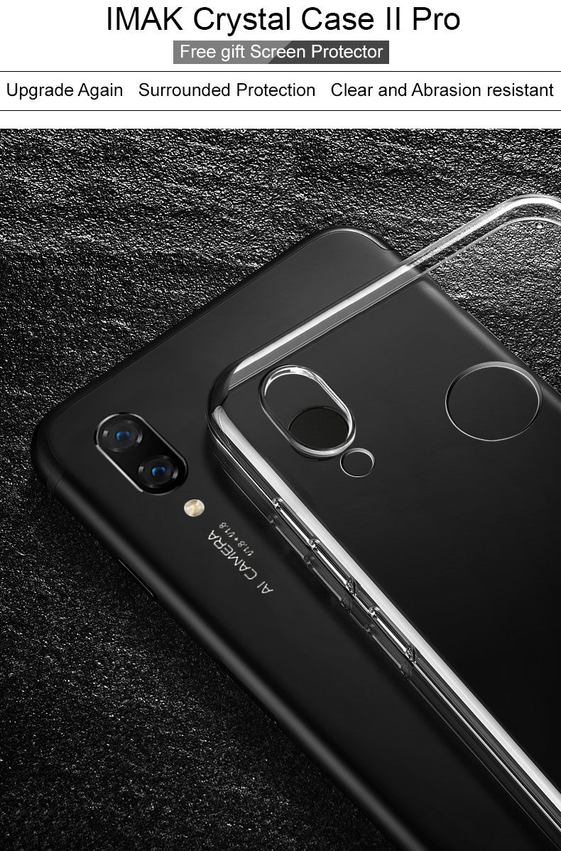 Imak Crystal plastový kryt pre Huawei Nova 3i - transparentný