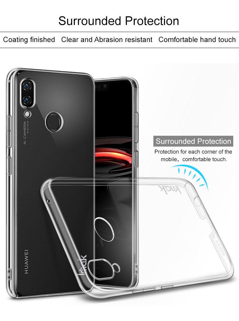 Imak Crystal plastový kryt pre Huawei Nova 3i - transparentný