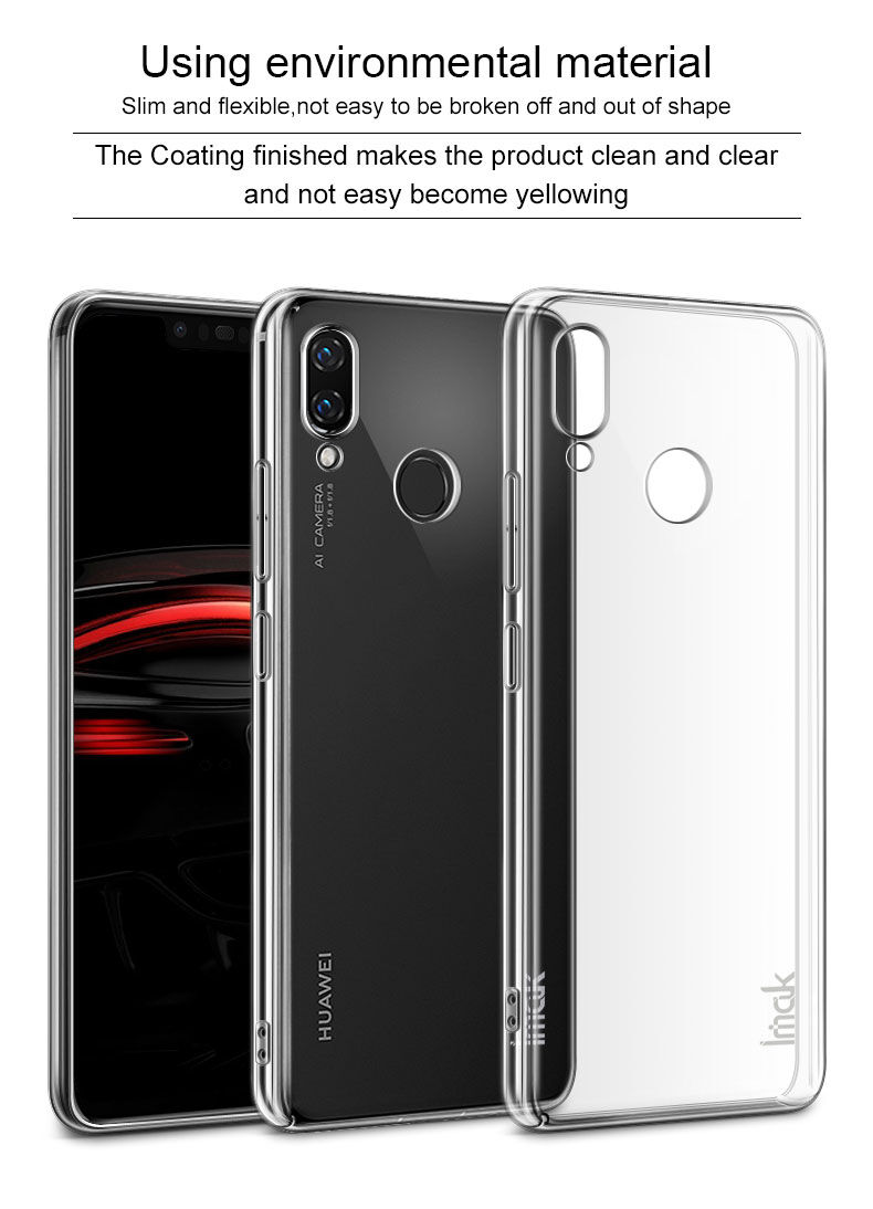 Imak Crystal plastový kryt pre Huawei Nova 3i - transparentný