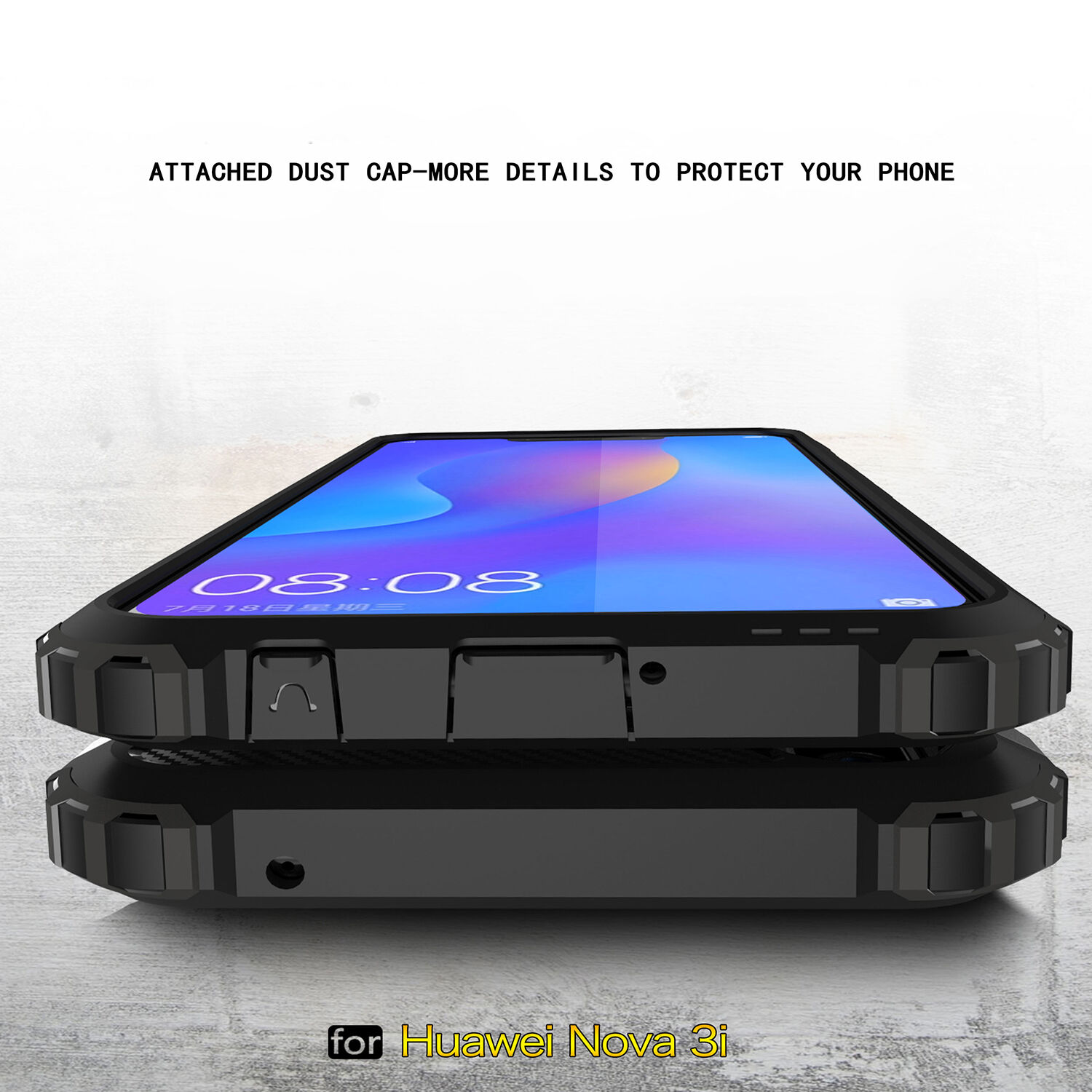 Superodolný kryt Armor pre Huawei Nova 3i - zlatý