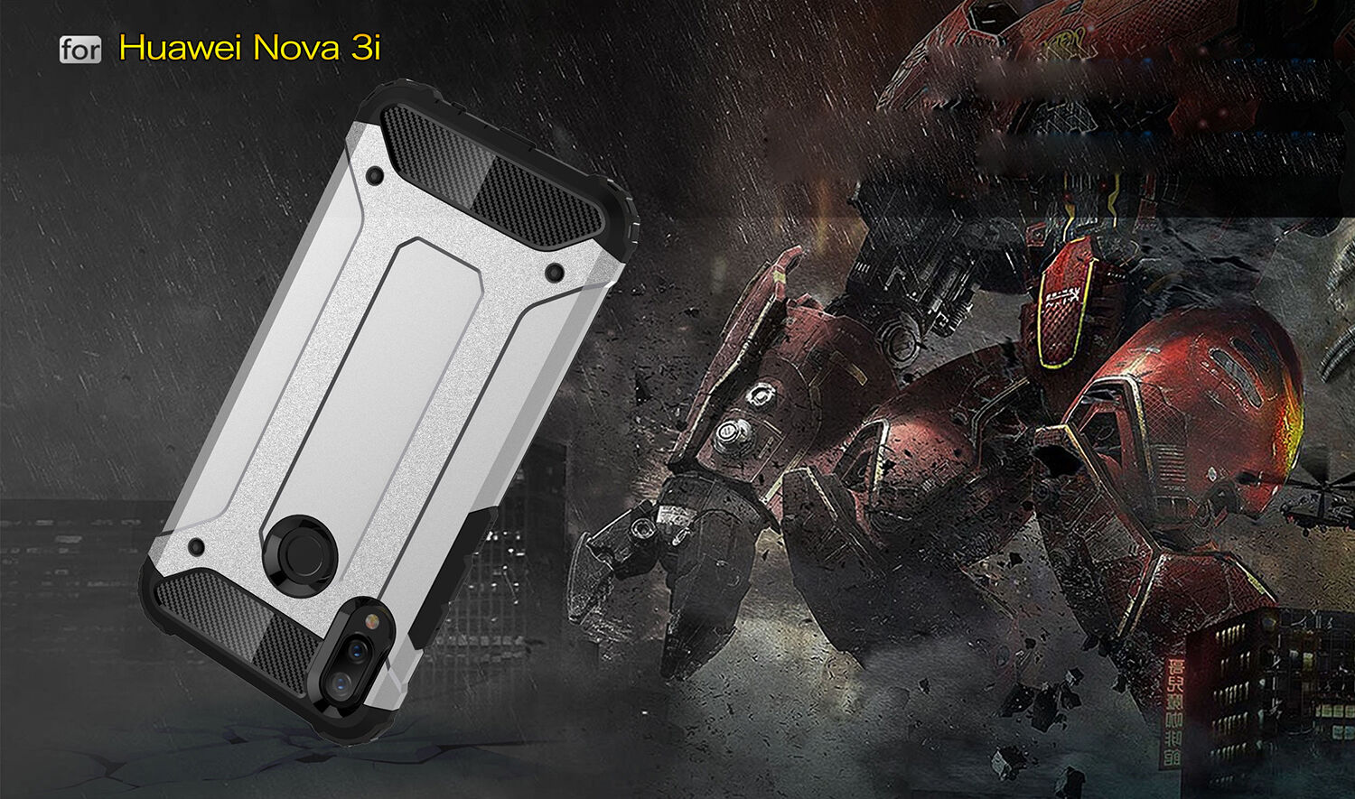 Superodolný kryt Armor pre Huawei Nova 3i - zlatý