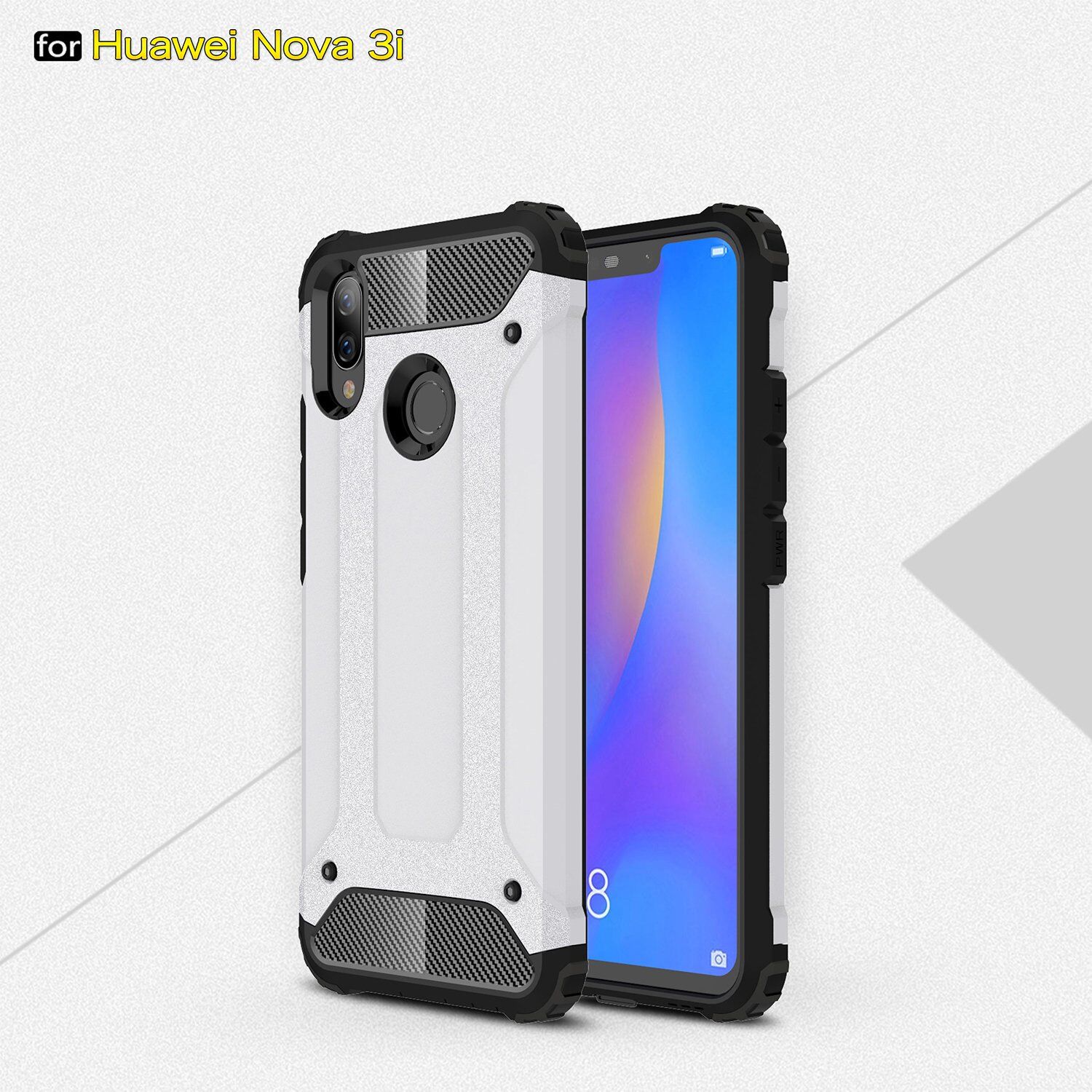 Superodolný kryt Armor pre Huawei Nova 3i - zlatý