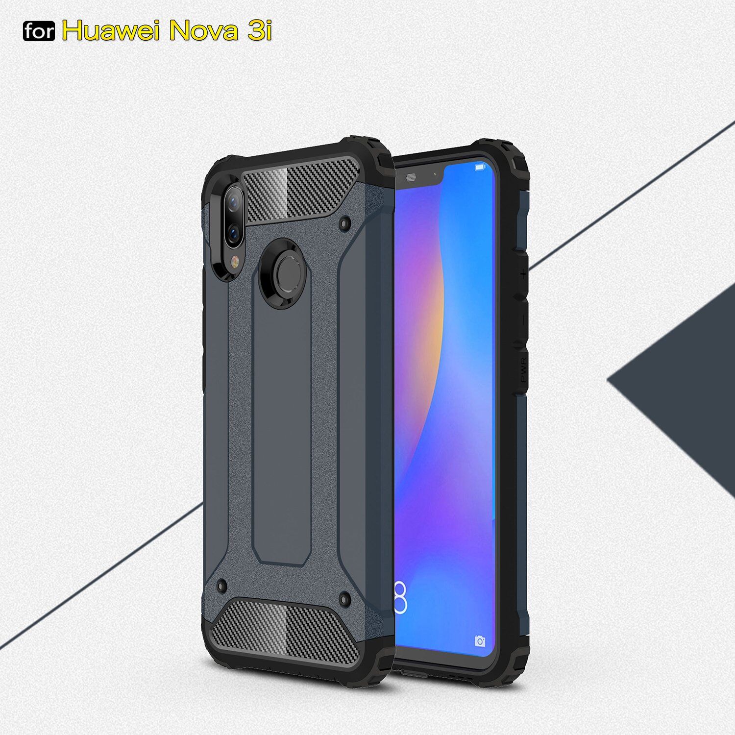 Superodolný kryt Armor pre Huawei Nova 3i - zlatý