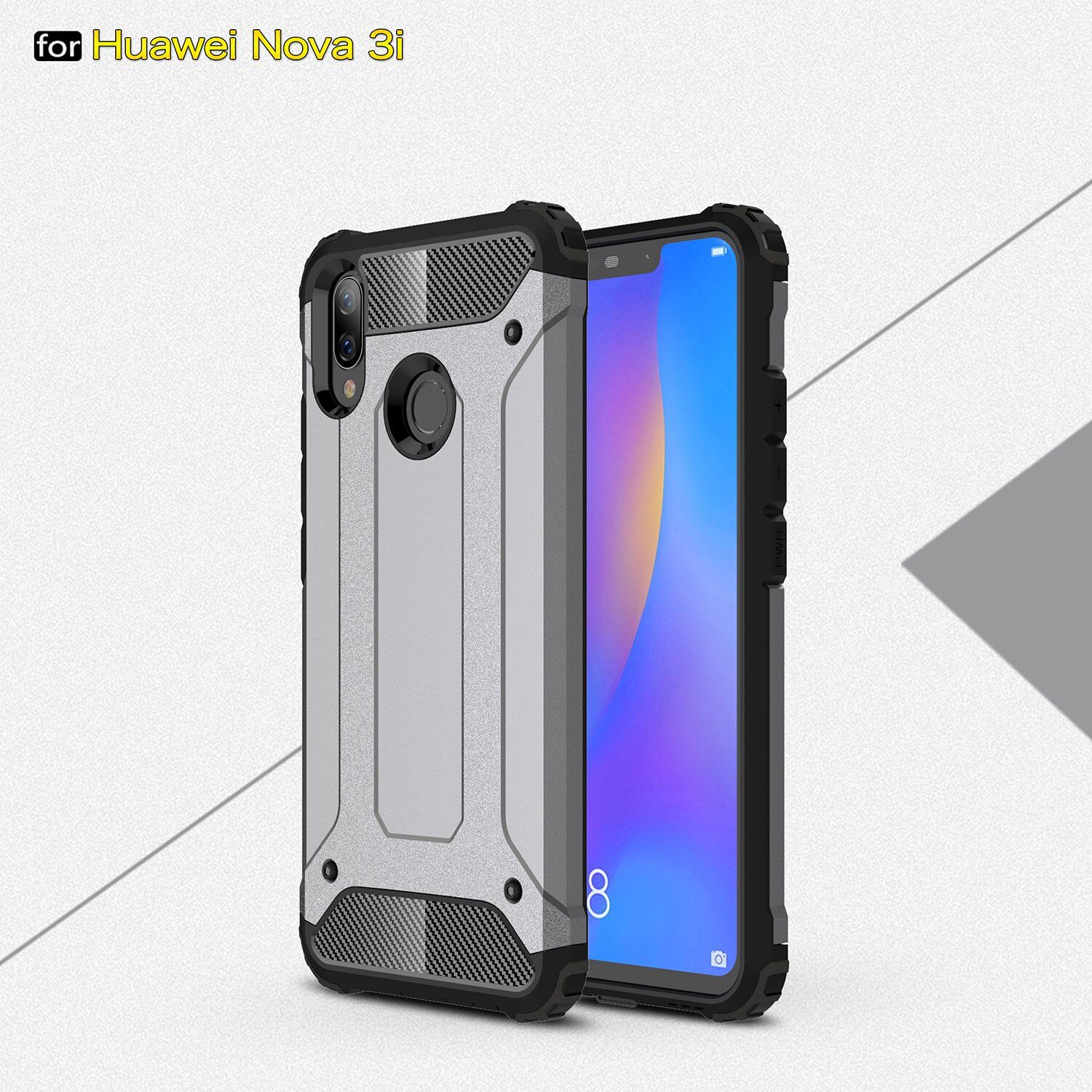 Superodolný kryt Armor pre Huawei Nova 3i - zlatý