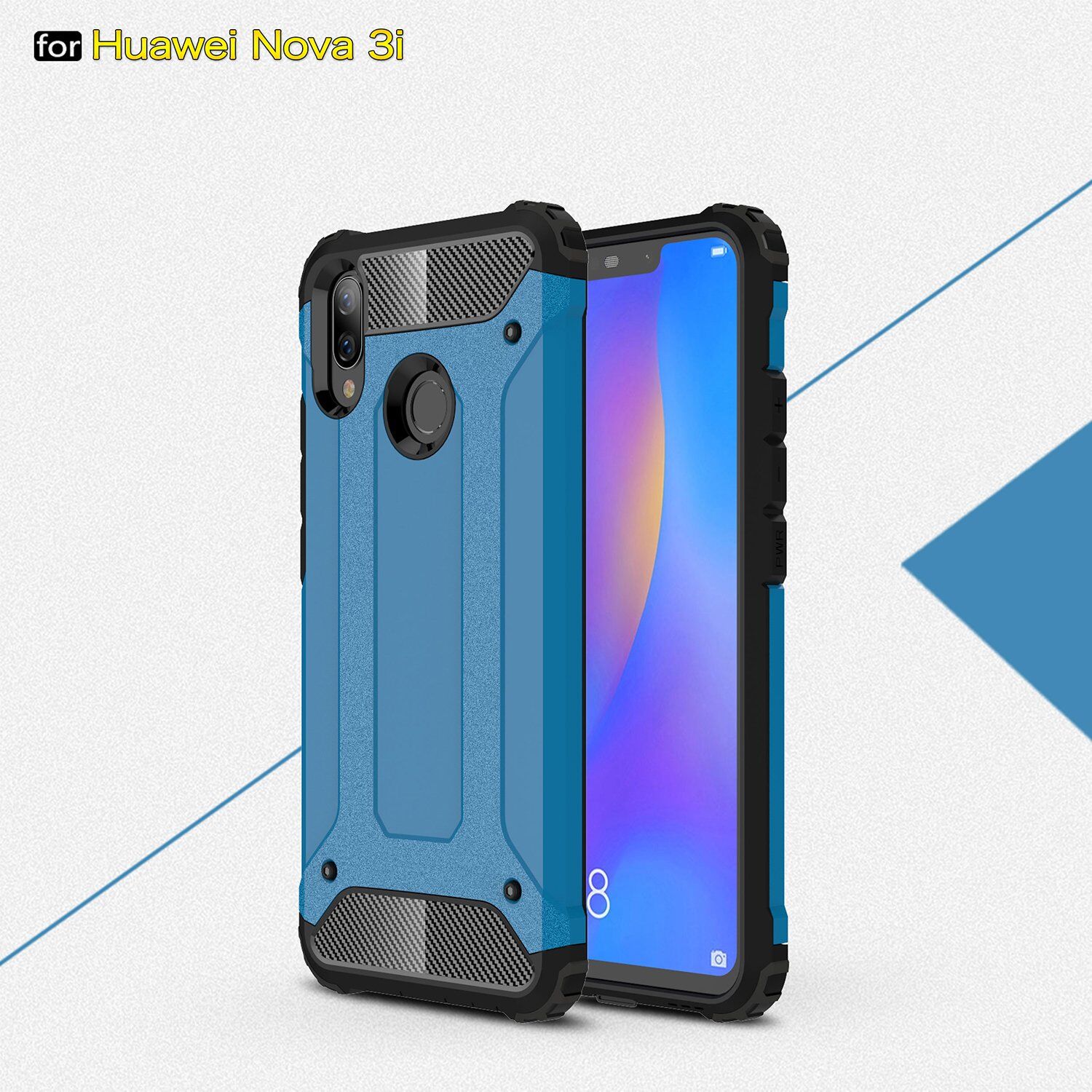 Superodolný kryt Armor pre Huawei Nova 3i - zlatý