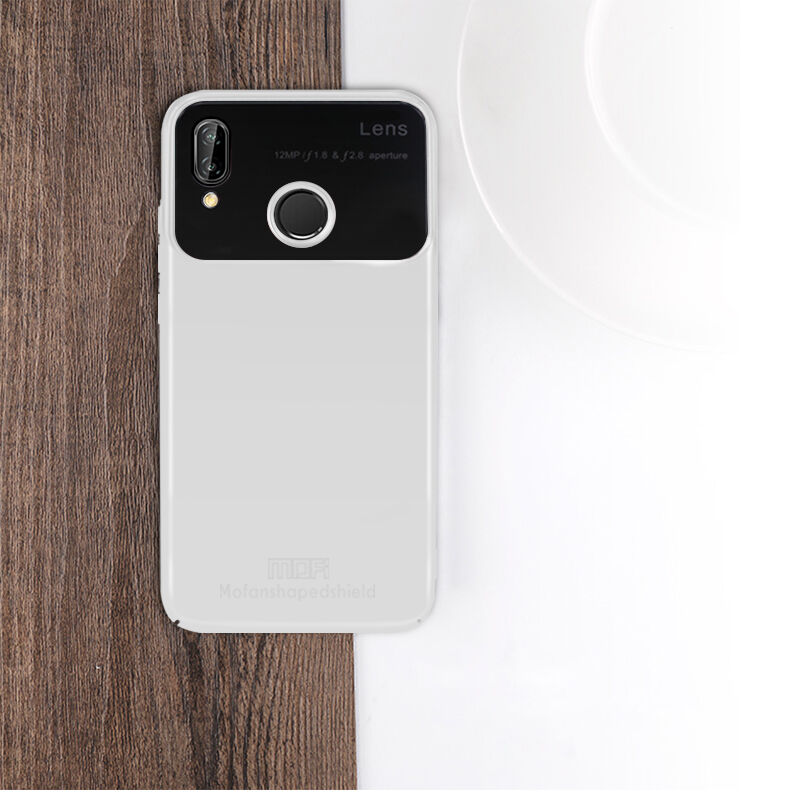 Mofi zadný kryt z plastu a skla pre Huawei P20 Lite - čierny